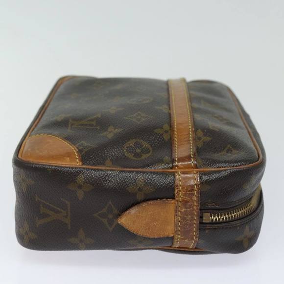 LOUIS VUITTON Monogram Compiegne 28 Clutch Bag M51845 LV Auth 84854 - Picture 4 of 16